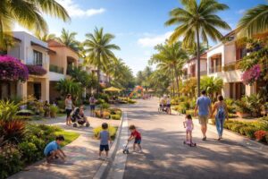 discover el cielo neighborhood in playa del carmen, perfect for family-friendly living with safe streets, parks, schools, and community amenities.