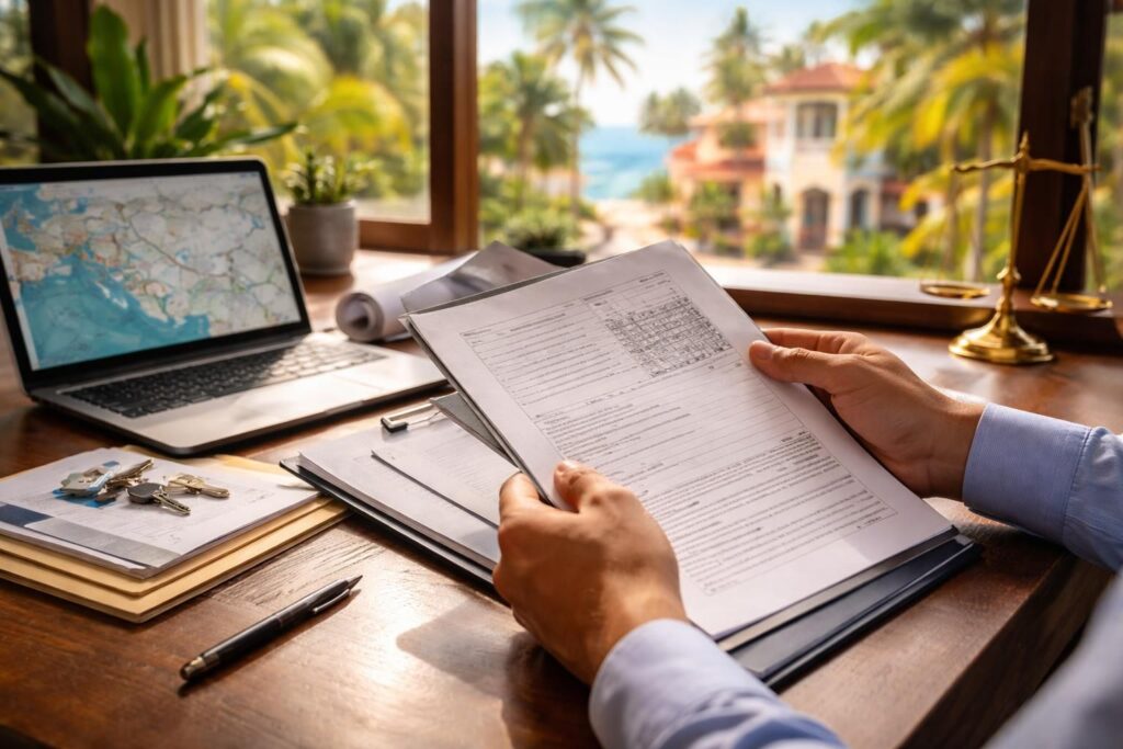 How to verify a property title is clean in playa del carmen