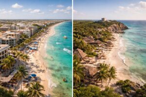 discover the key differences between playa del carmen and tulum to make the best investment choice in 2026. explore market trends, property values, and future growth potential.