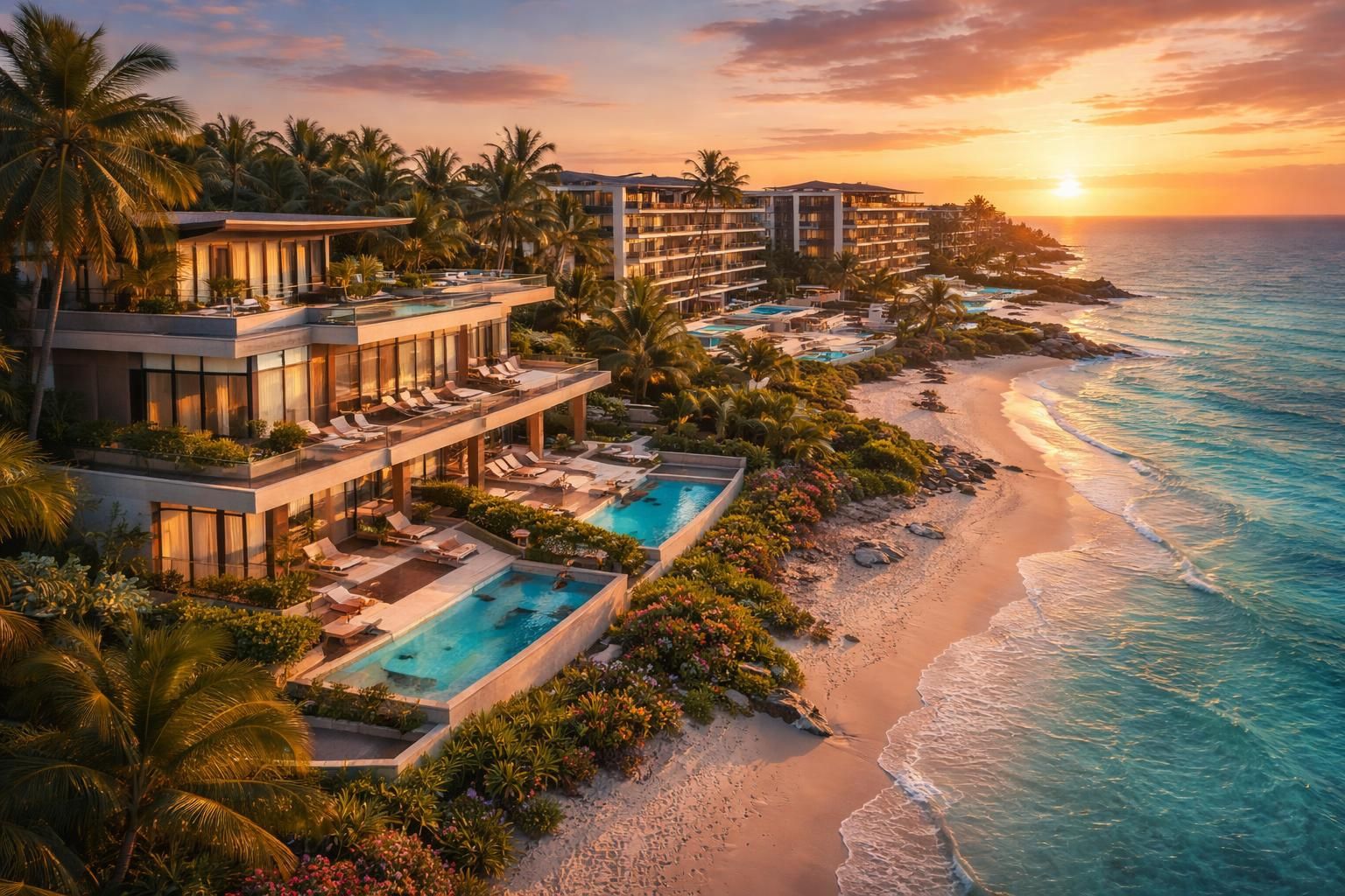 explore an in-depth comparison of the luxury real estate markets in playa del carmen and playa mujeres, highlighting key differences, investment opportunities, and lifestyle benefits in these premier mexican destinations.