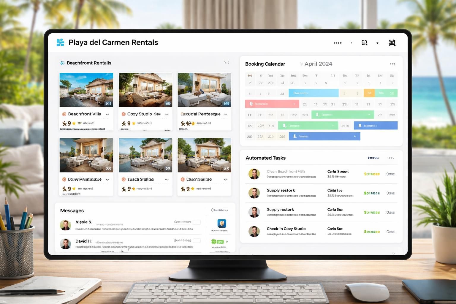 learn effective strategies to manage your vacation rental in playa del carmen remotely, ensuring smooth operations and happy guests from anywhere in the world.
