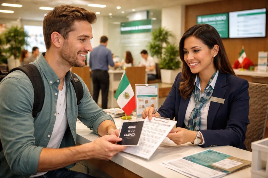 How to open a bank account in mexico as a foreign resident